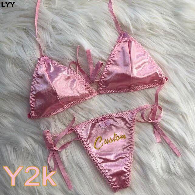 Custom Name Thongs Triangle Br - Embroidery Name review and price