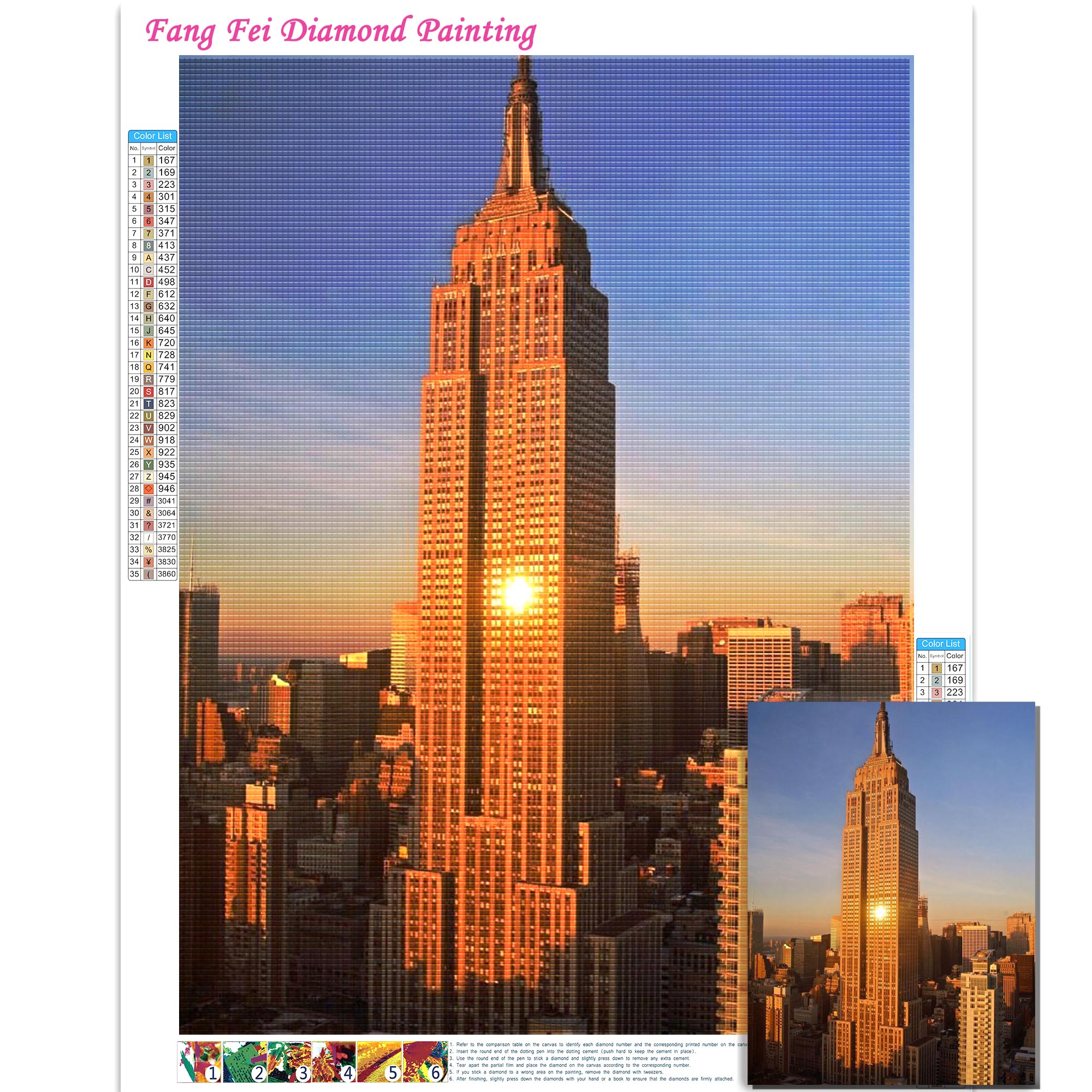 5D Diamond Rhinestone Painting - Embroidery York review and price