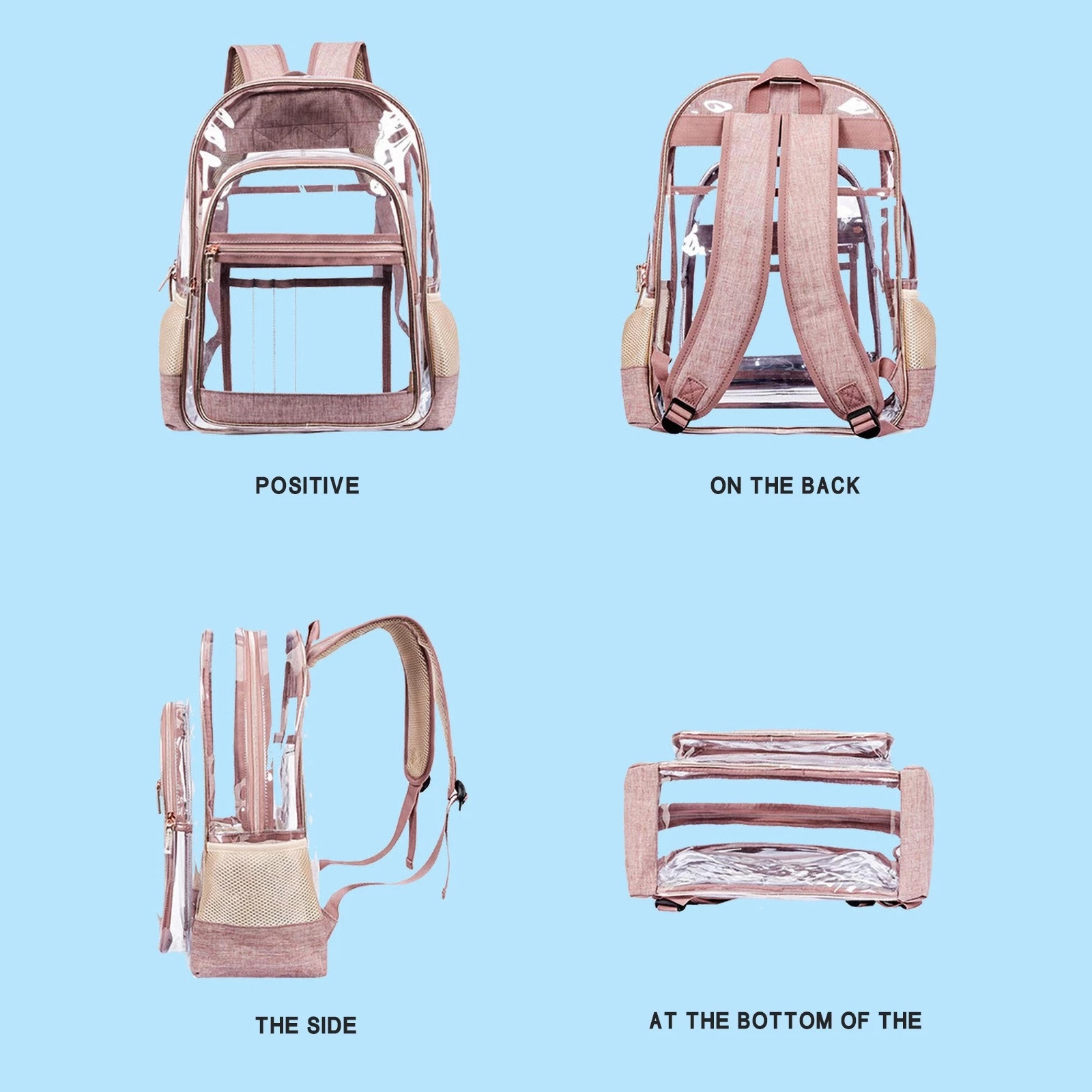 PVC Transparent Backpack Bag F - Embroidery Backpack Kit review and price